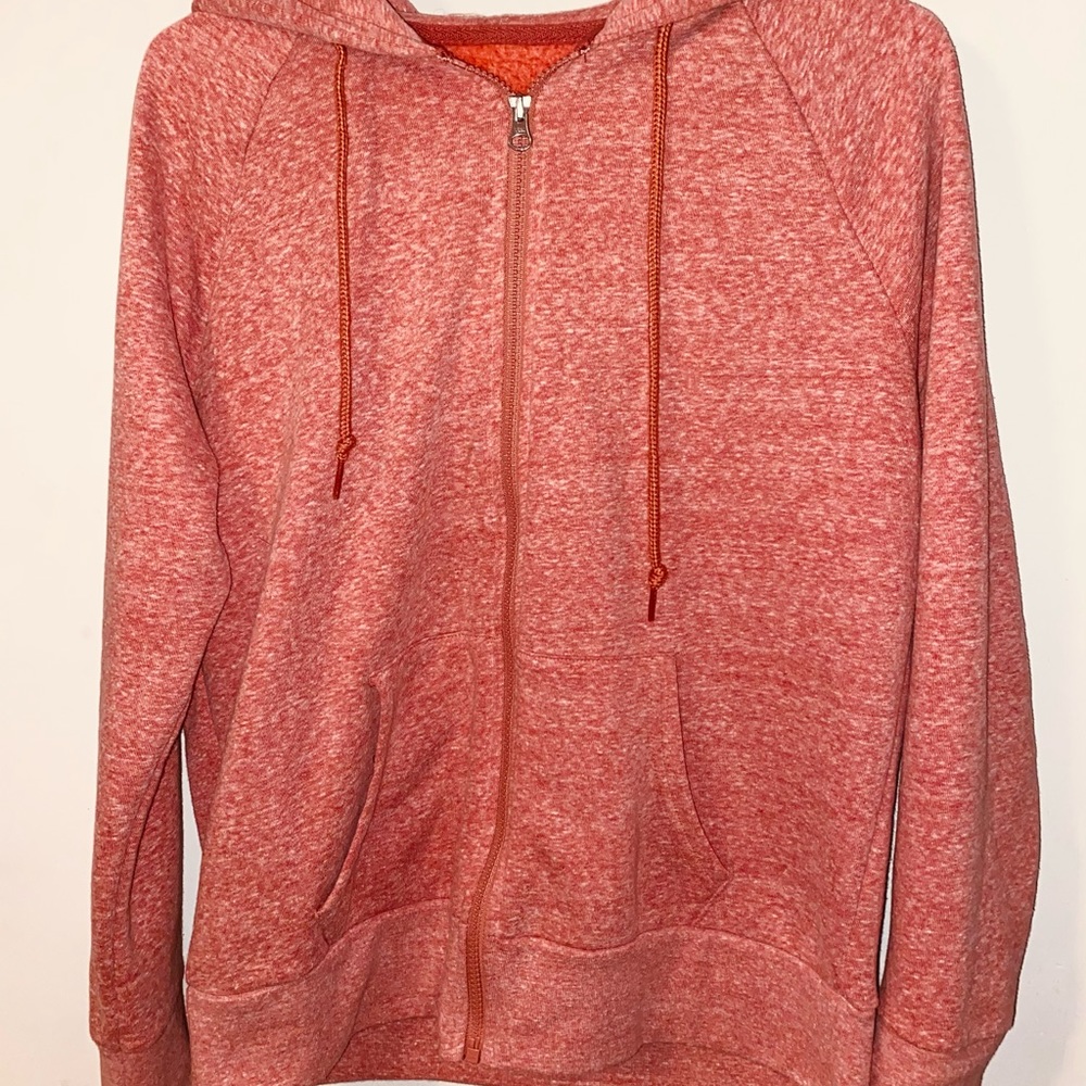 Plain red sweater